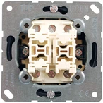 Jung deviatore doppio sotto intonaco 509U