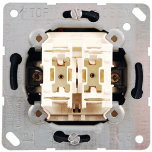 Jung jalouzie-wipschakelaar 1-pol, 509VU