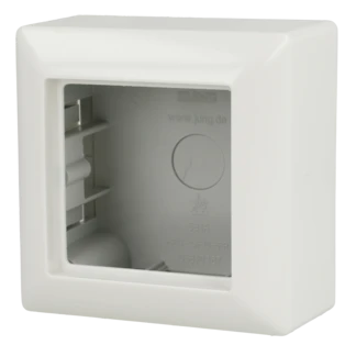 Opbouwkap 1-voudig wit