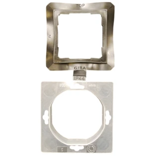 s. of gaskets IP44 f. sockets with flap lid, System 55