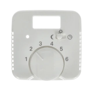 Afdekraam voor kamerthermostaat met nachtkoeling en display Reflex-SI