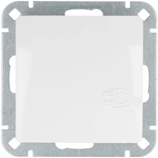 Geaard stopcontact met klapdeksel