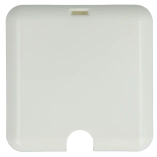 Fornuisaansluiting inbouw polar wit