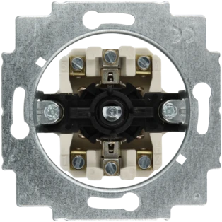 Jalousieschalter-Einsatz 2-polig