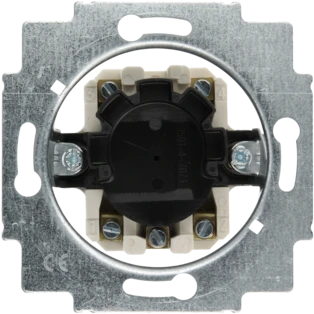 Jalousieschalter/-taster-Einsatz 1-polig f&uuml;r Profilhalbzylinder