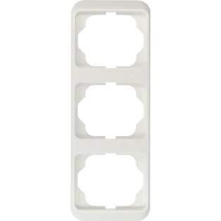 alpha nea&reg; Abdeckrahmen 3-fach senkrecht 