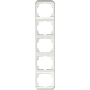 alpha nea&reg; Abdeckrahmen 5-fach senkrecht 