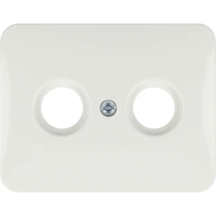 alpha Zentralscheibe f&uuml;r Antennensteckdose 2-fach 