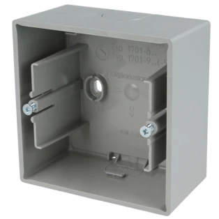 Surface-mounted box 1 gang future&reg; linear