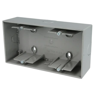 Surface-mounted box 2gang future&reg; linear