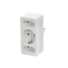 3gang adapter plug for 2 Euro plugs and 1 safety plug