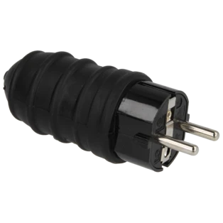 Safety plug rubber