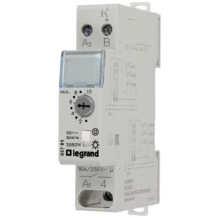 Legrand staircase timer switch REXEM+ 1 NO contact, 0.5-10 min, max. 2,000 W