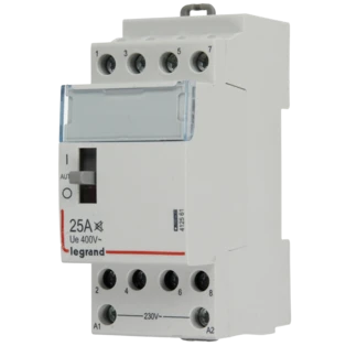 Contacteur silencieux CX3 25A 4 contacts &agrave; fermeture