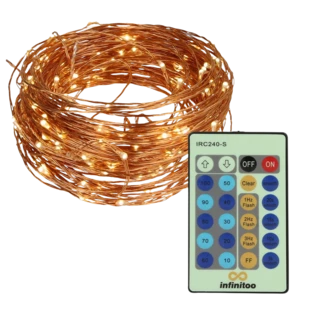 Light chain 20 m for indoor application with remote control