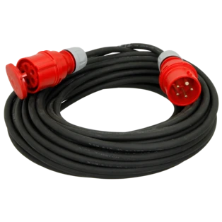 CEE extension cable 16A plug/connector