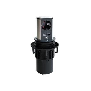 1 x prise de s&eacute;curit&eacute; Elevator et 1 x chargeur USB double