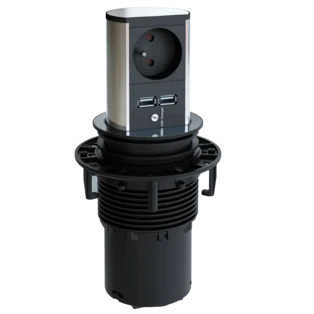 ELEVATOR Steckdoseneinheit 1x UTE 1x USB