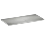 Abdeckung zu Steckdoseneinheit DUE Edelstahl-Optik aufschiebbar