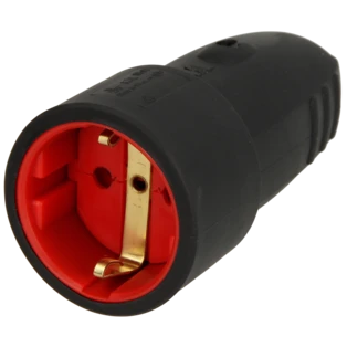 Rubber safety coupling