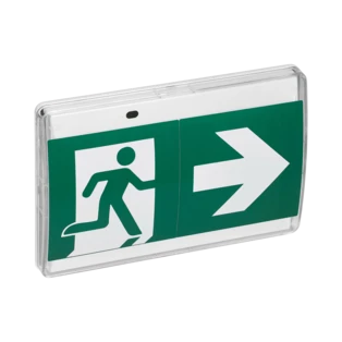 LED luce di emergenza per parete e soffitto con pittogramma