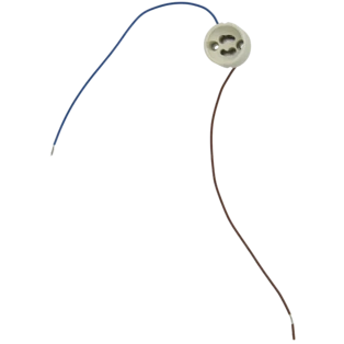 Douille de lampe fermeture &agrave; ba&iuml;onnette GU 10