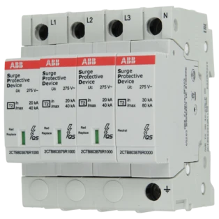 &Uuml;berspannungsableiter Typ OVR T2 3N 40-275 P QS