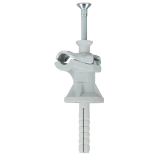 Siupport conducteur DEHNfix St/tZn-gris pour &Oslash; 6-10 mm, H 30 mm