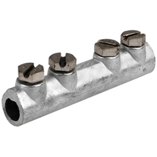 Manchon d'accouplement ZG p. conducteur rond 7-10 mm avec 4 vis M6x12 mm