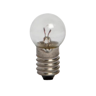 Fahrradlampe Kugelform E10 6 V 100 mA hinten