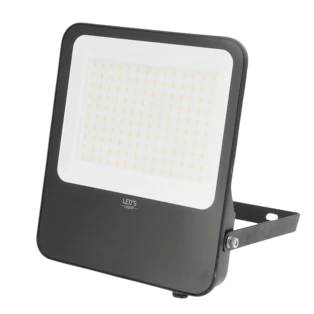 LED floodlight 100 W black