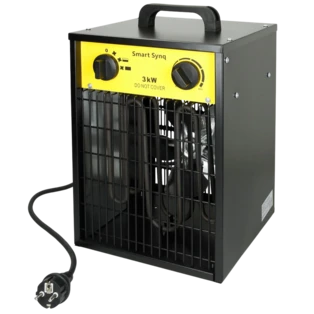 Industrial electric fan heater 3 kW