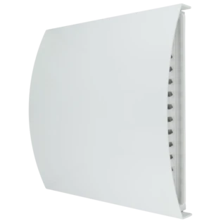 Outer ventilation hood white for 125 mm diameter