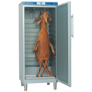 Landig game freezer LU 7000 silver,230 V internal height: 1520 mm, -5&deg;up to +16&deg;C