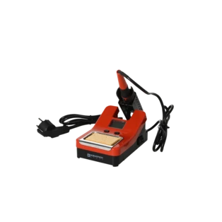 Soldering station with digital display