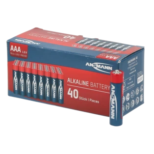 Red Alkaline Micro AAA batteries