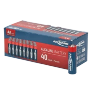 Red Alkaline Mignon AA batteries