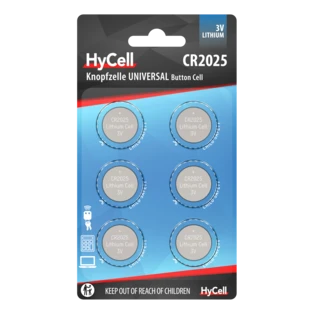 Lithium button cells CR2025