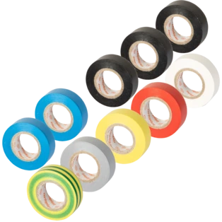Nastro isolante in PVC set