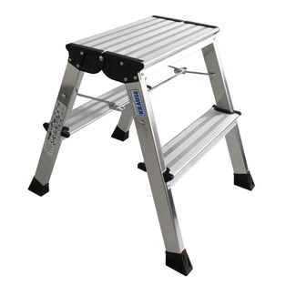 Aluminium double folding step roll/stop automatic 2 x 2 steps