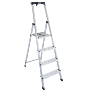 Alu Stufen-Stehleiter 4 Stufen
