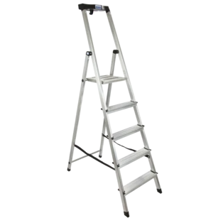 Aluminium step ladder 5 steps