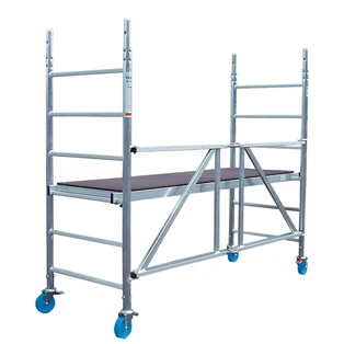 Echafaudage aluminium pliant mobile