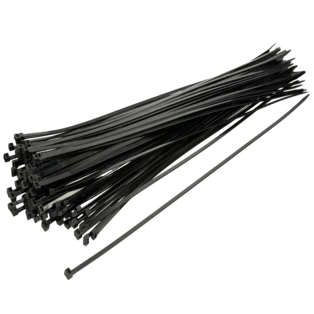 Kabelbinders zwart 3,6 x 200 mm UV-bestendig