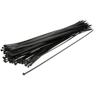 Cable ties black 7.6 x 750 mm UV resistant