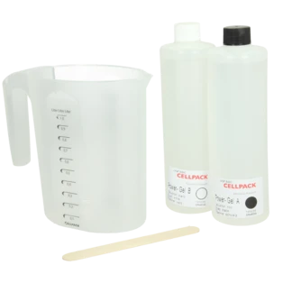 Power gel for encapsulating junction boxes