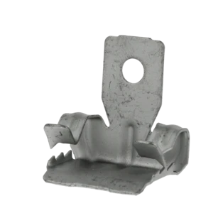 Beam clip with fixing tab 4 - 8 mm