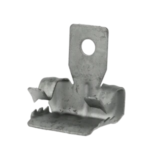 Beam clip with fixing tab 8 - 14 mm