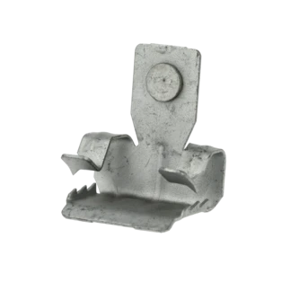 Beam clip with stud bolt M6 x 9 mm for thickness 8 - 14 mm