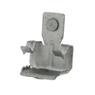 Morsetto con perno filettato M6 x 9 mm per spessori 14 - 20 mm